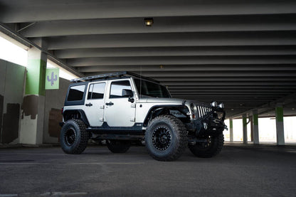 DV8 Offroad 07-18 Jeep Wrangler JK Full-Length Roof Rack RRJK-03 RRJK-03 Photo - Unmounted