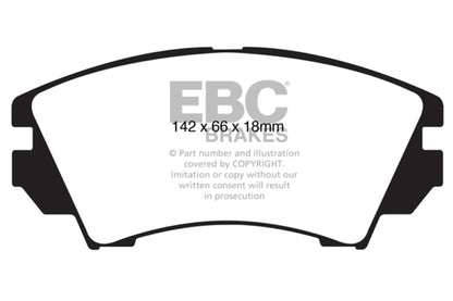 EBC Disc Brake Pad Set DP42014R Photo - Primary