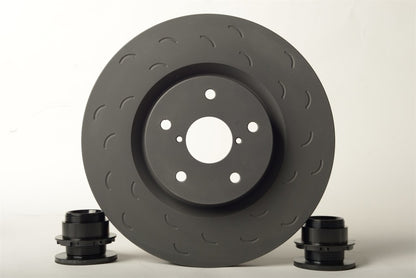 Hawk 07-18 Silverado 1500 Rear Talon Slotted-Only Street Rear Brake Rotors HTS4406 HTS4406 Photo - Unmounted