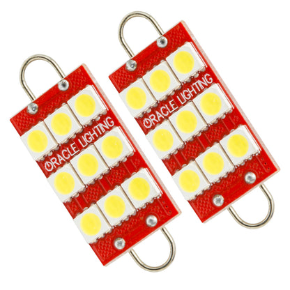 ORACLE Lighting Oracle 44MM 6 LED 3 Chip - Loop Festoon Bulbs (Pair) - White 5209-001 5209-001 Photo - out of package