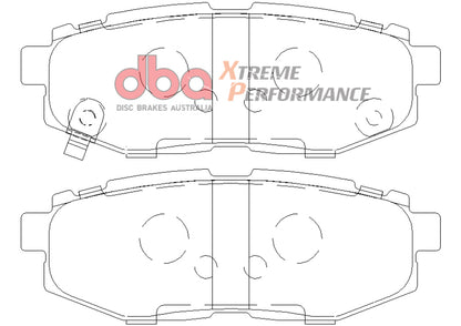 DBA 11+ Subaru Legacy GT XP650 Rear Brake Pads DB1789XP DB1789XP Photo - out of package