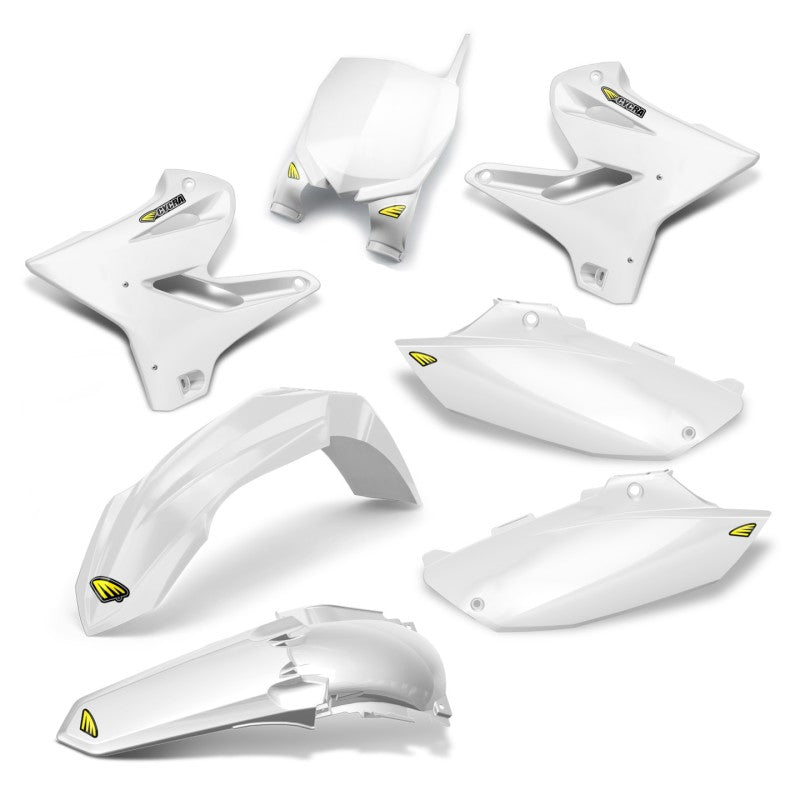 Cycra 05-14 Yamaha YZ125 Powerflow Body Kit White 1CYC-9315-42