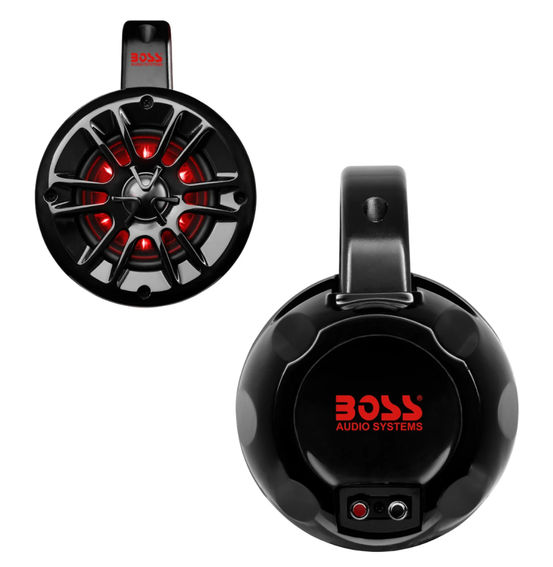 Boss Audio Systems Marine Waketower Speakers 400 Watts/Pair/ 4in/ 2 Way MRWT40RGB MRWT40RGB User 1