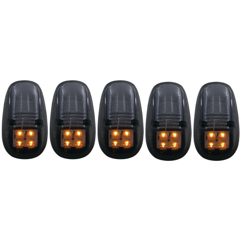 Anzo 1999-2002 Dodge Ram 3500 LED Cab Roof Light Kit Smoke 5pc 861098 Photo - Primary