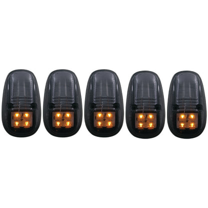 Anzo 1999-2002 Dodge Ram 3500 LED Cab Roof Light Kit Smoke 5pc 861098 Photo - Primary