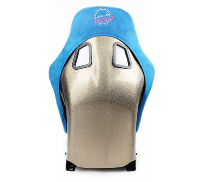 NRG FRP Bucket Seat ULTRA Edition - Medium (Blue Alcantara/Pearlized Back) FRP-303BL-ULTRA FRP-303BL-ULTRA Photo - Primary