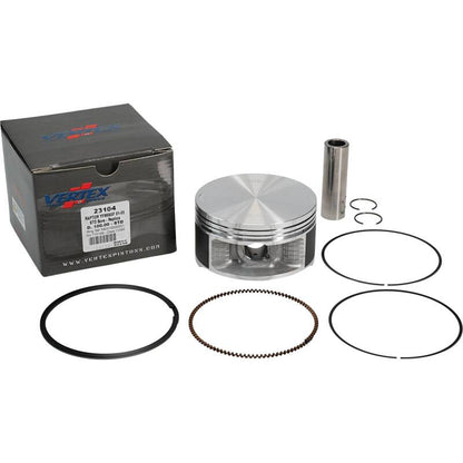Vertex Pistons Vertex Piston 02-08 Yamaha YFM 660 F Grizzly 4x4 660cc Cast Replica Piston Kit 23104 23104 Photo - Primary