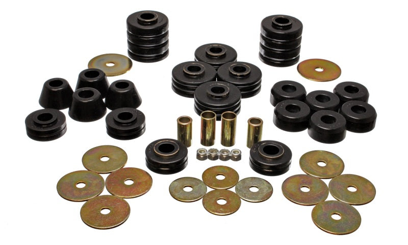 Energy Suspension Body Mount Set Black Chevrolet Blazer All 1973-1974 3.4105G Photo - Primary