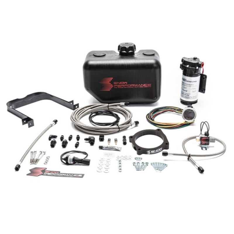 Snow Performance Stg 2 Boost Cooler Challenger/Charger Hellcat Water Inj Kit (SS Braid Line/4AN Fit) SNO-2171-BRD SNO-2171-BRD Photo - Primary