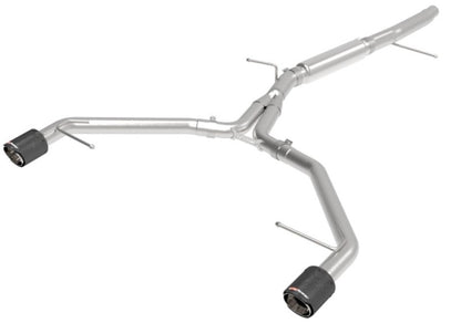 aFe 17-19 Audi A4 (L4-2.0L) MACH Force-Xp  Stainless Steel Axle-Back Exhaust System - Carbon Tip 49-36419-C 49-36419-C User 1