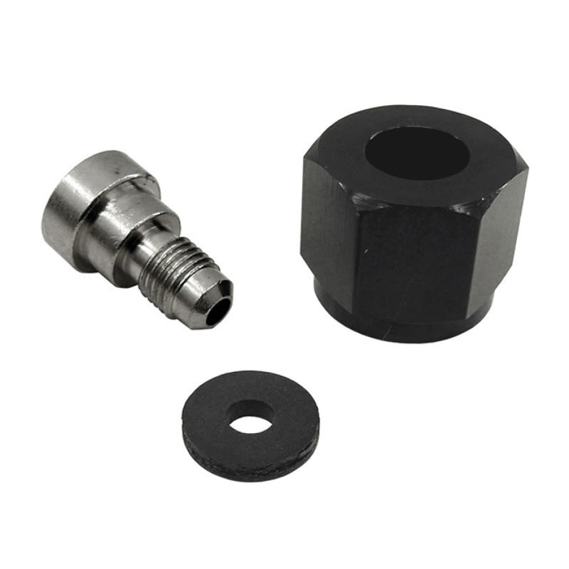 Nitrous Express 4An Bottle Nipple & Nut For CO2 Valve (Incl. Gasket) 11713 Photo - Primary
