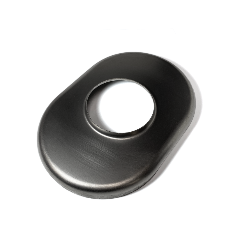 Ticon Industries 3.5in Titanium Oval Muffler End Cap - 6in x 9in Body 114-08903-3000 114-08903-3000 User 1