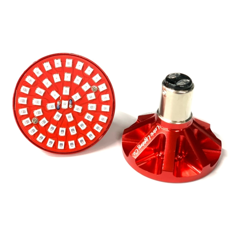 Letric Lighting Premium Bullet LED w/ Red Turn Signals (1156) LLC-P6R LLC-P6R Photo - Primary