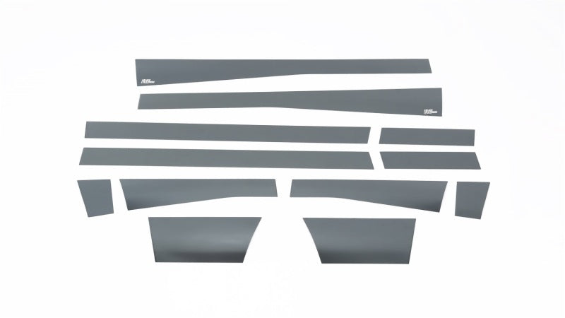 Putco 10-18 RAM 2500 Mega Cab 6.5in- 5.5in Wide w/o Factory Flares 12pcs Blk Platinum Rocker Panels 9751318BP 9751318BP Photo - Primary