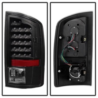 SPYDER Xtune Dodge Ram 02-06 1500 / Ram 2500/3500 03-06 LED Tail Light Black ALT-JH-DR02-LED-BK 5072979 5072979 Photo - Unmounted