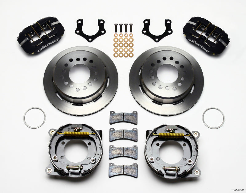 Wilwood FDP-LP 11.00" P-Brake Kit, Mopar/Dana 2.50" Off, w/Snap Ring Brng 140-11386 Photo - Primary