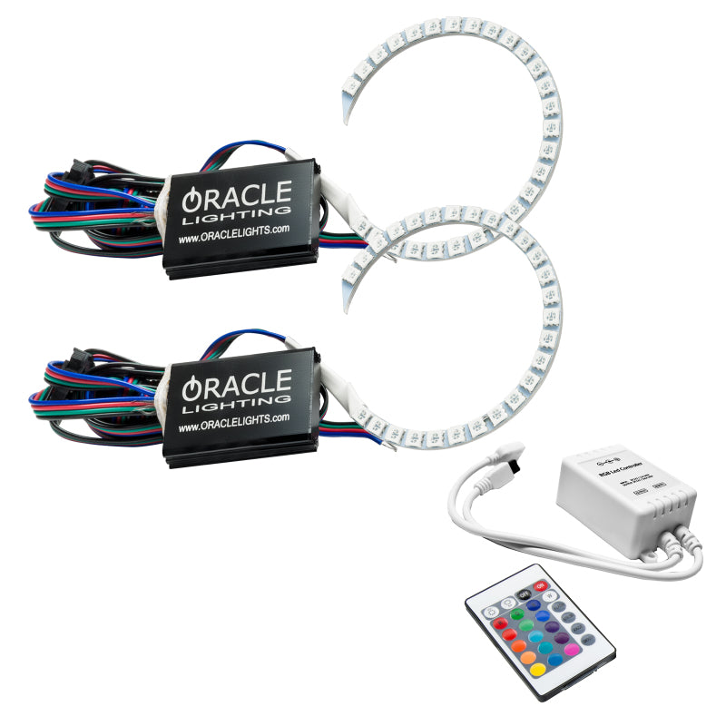 ORACLE Lighting Oracle 18-21 Ford Mustang LED Headlight Halo Kit - ColorSHIFT w/ Simple Controller 1347-504 1347-504 Photo - Primary