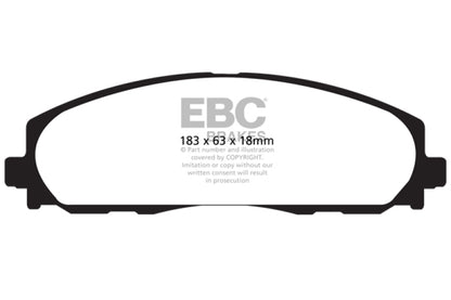 EBC Disc Brake Pad Set DP61888 Photo - Primary