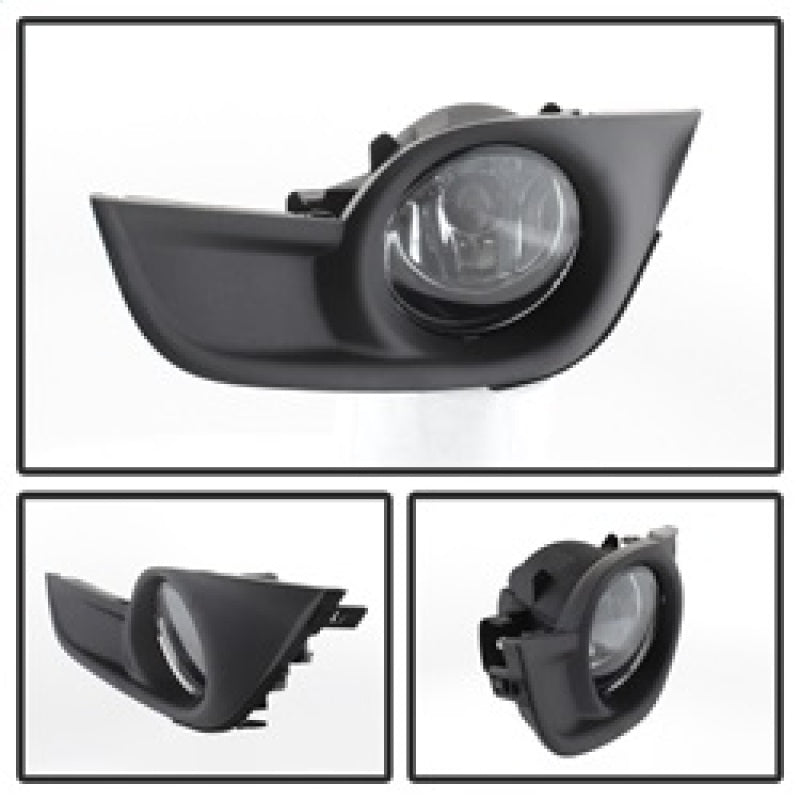 Spyder Nissan Altima 2013-2015 4dr. OEM Fog Lights w/Switch Clear FL-NA13-C 5077813 5077813 Photo - Unmounted