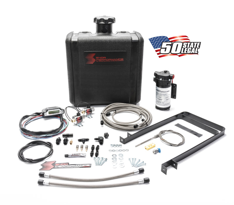 Snow Performance Stg 3 Boost Cooler Water Injection Kit TD Univ. (SS Braided Line and 4AN Fittings) SNO-50100-BRD SNO-50100-BRD Photo - Primary