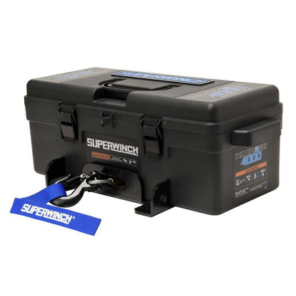 Superwinch 4000 LBS 12 VDC 3/16in x 50ft Steel Rope Winch2Go Steel Rope 1140222 1140222 Photo - out of package