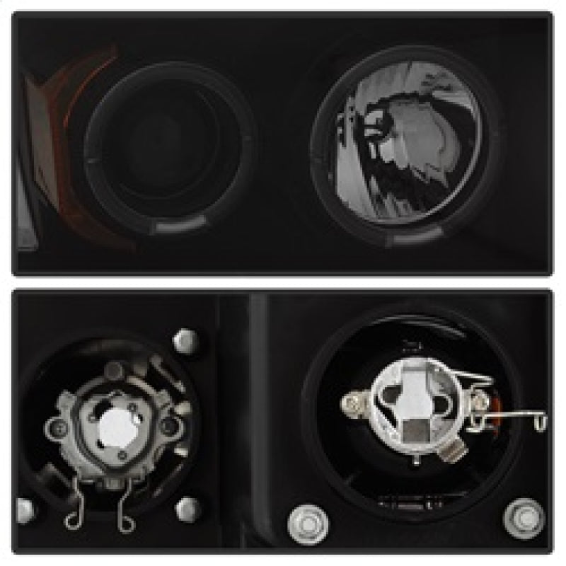 Spyder Dodge Ram 1500 02-05 03-05 Projector Headlights LED Halo LED Blk Smke PRO-YD-DR02-HL-BSM 5078384 5078384 Photo - Unmounted