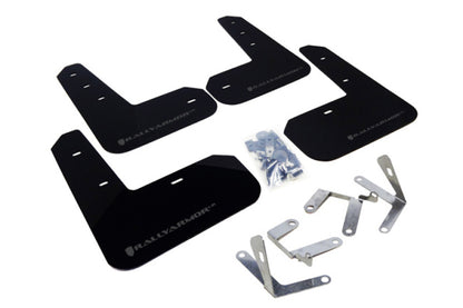 Rally Armor Mud Flap Grey Logo - FR-S BRZ MF23-UR-BLK/GRY Photo - Primary