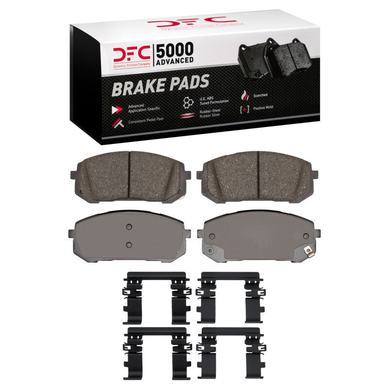 DFC DFC 5000 Advanced Ceramic Brake Pads Brakes, Rotors & Pads Brake Pads - OE main image