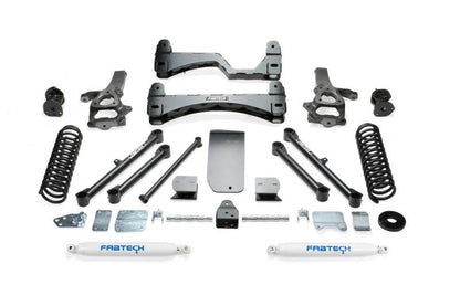 Fabtech 6" Basic System w/ Rear Performance Shocks K3055 Photo - Primary