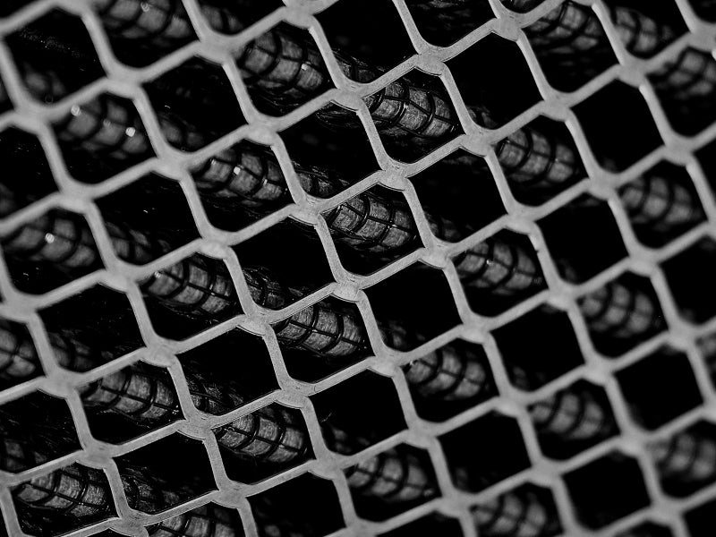 aFe POWER Magnum FLOW Blk Pro 5R Air Filter 6.75x5in Flange x 9.25x7.5 Base x 7.75x6 Top x 18 Height 24-90202K 24-90202K Photo - Close Up