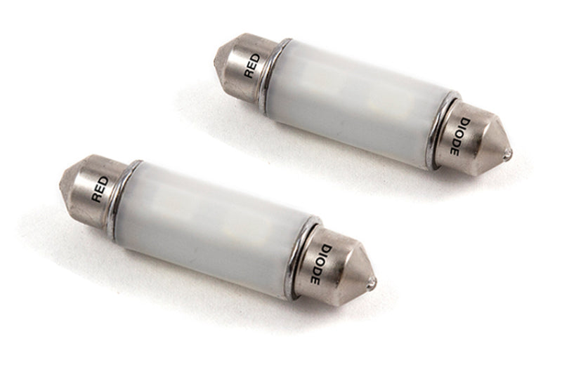 Diode Dynamics 41mm HP6 LED Bulb - Red (Pair) DD0322P DD0322P Photo - Primary