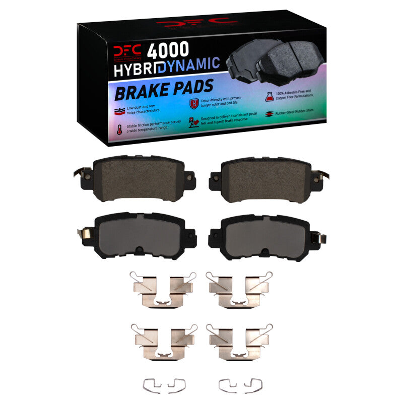 DFC DFC 4000 HybriDynamic Brake Pads Brakes, Rotors & Pads Brake Pads - OE main image