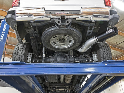 aFe  POWER 49-04081-B ATLAS  DPF-Back Aluminized Steel Exhaust System 49-04081-B Photo - Mounted