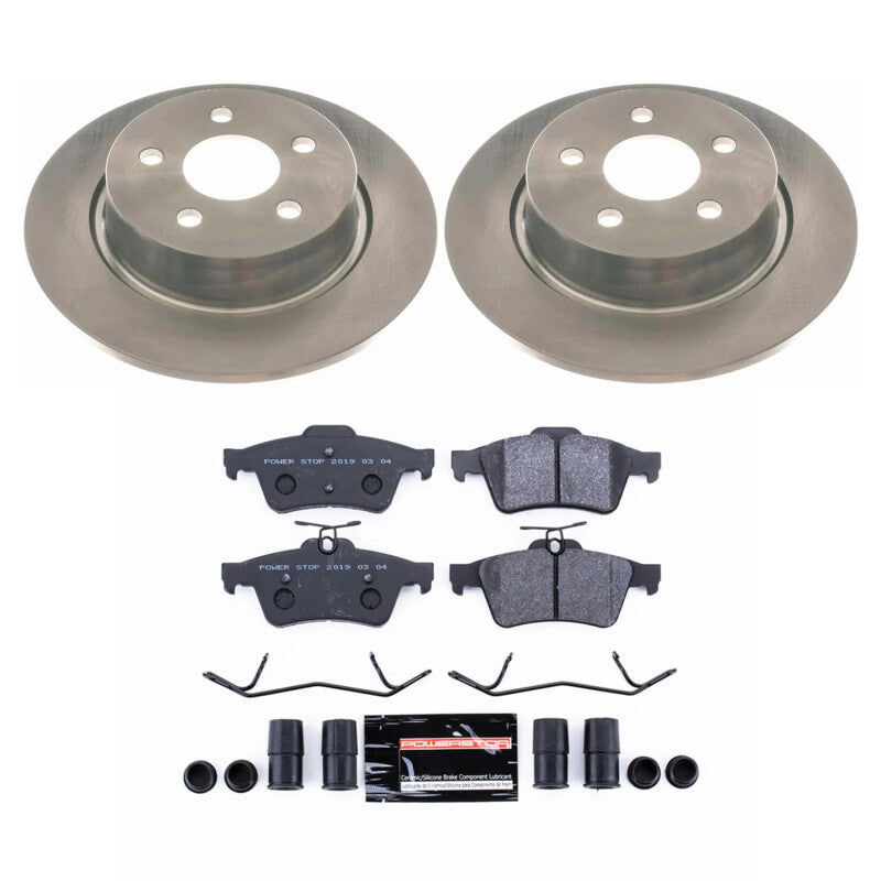 PowerStop Power Stop 18-23 Ford Transit Connect Rear Track Day Spec Brake Kit TDSK8176 TDSK8176 Photo - Primary