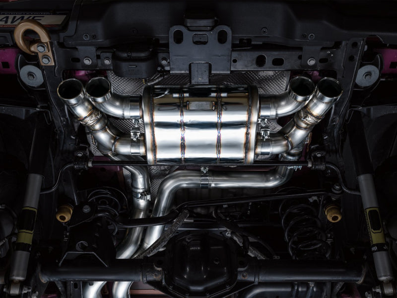 AWE Tuning AWE 21+ Wrangler 392 Switchpath Cat-Back Exhaust- Quad BashGuards 3025-41392 3025-41392 Photo - Mounted