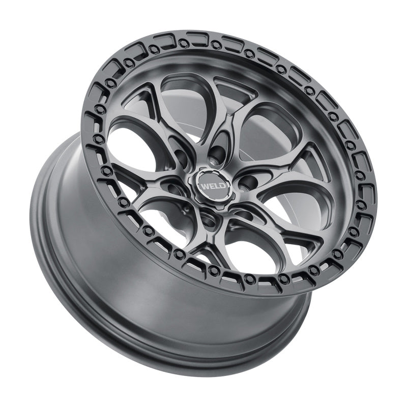 Weld Off-Road W107 20X10 Ledge 6X135 ET13 BS6.00 Satin Gun / Black Ring 87.1 W10700089600 W10700089600 Photo - Primary
