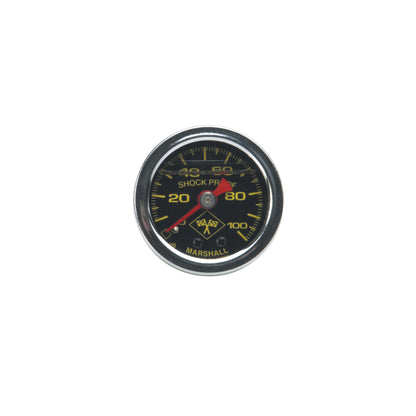 Russell MNS Series 0-100 PSI Silicone Filled Fuel Pressure Gauge w/ 1/8 NPT MA 650320 Photo - Primary