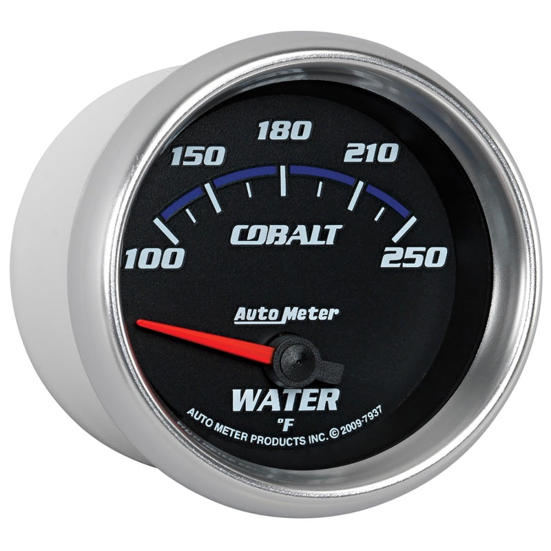 Autometer Gauge, Water Temp, 2 5/8", 100-250 deg. F, Electric, Cobalt 7937 User 5