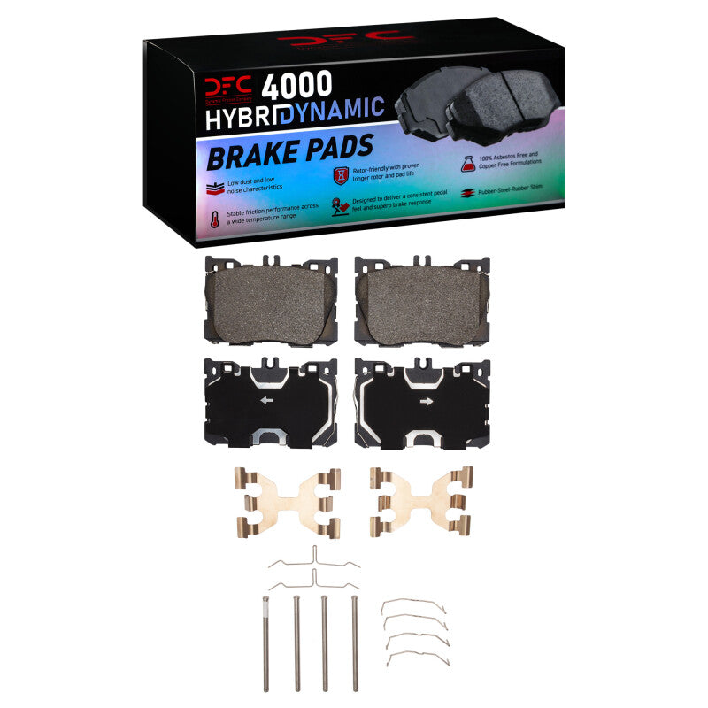 DFC DFC 4000 HybriDynamic Brake Pads Brakes, Rotors & Pads Brake Pads - OE main image