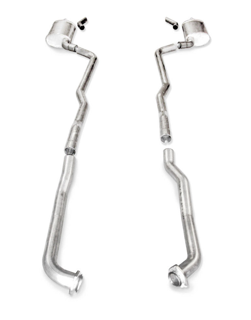 Stainless Works 1973-82 Corvette Exhaust BB Automatic Trans 2-1/2in Factory Connect V7314300S V7314300S Photo - Primary