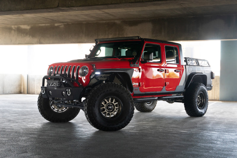 DV8 Offroad 20-23 Jeep Gladiator JT Slim Fender Flares FDGL-07 FDGL-07 Photo - Primary