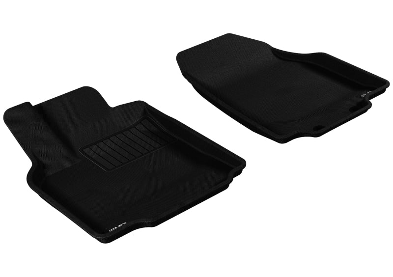 3D MAXpider 2007-2015 Mazda CX-9 Kagu 1st Row Floormat - Black L1MZ01711509 L1MZ01711509 Photo - Primary