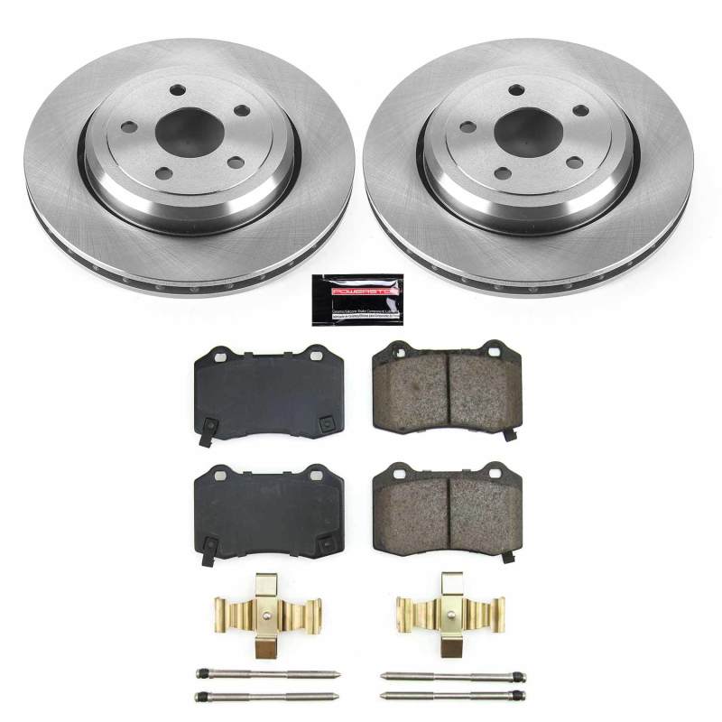 PowerStop Power Stop 18-21 Jeep Grand Cherokee Rear Autospecialty Brake Kit KOE8758 KOE8758 User 1