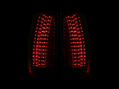 Anzo 2007-2011 Cadillac Escalade LED Taillights Chrome 321287 Photo - Mounted