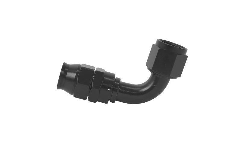 Aeromotive PTFE Hose End - AN-10 - 90 Deg - Black Anodized 15358 15358 Photo - Primary