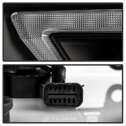 SPYDER 19-22 Dodge Ram 2500/3500 (Halogen Model Only) Proj. Headlights (PRO-YD-DR19HDHALAP-SEQ-BK) 5088604 5088604 Photo - Unmounted