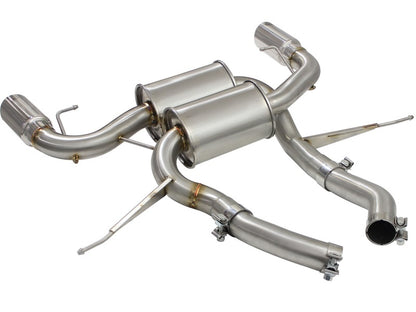 aFe  POWER MACH Force Xp 2-1/2" 304 SS Axle-Back Exhaust System 49-36327-P Photo - Unmounted