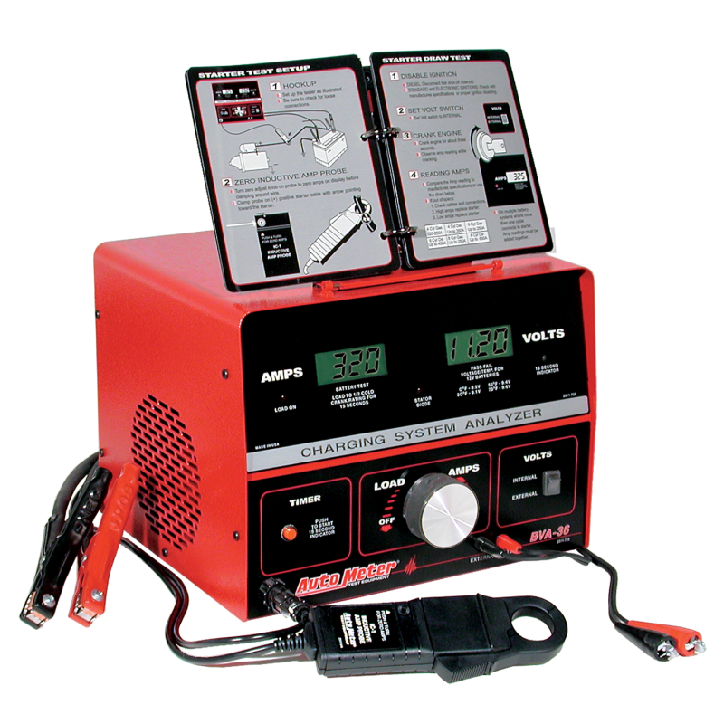 Autometer HD Charging System Analyzer w/o Version 2 BVA-36/2 BVA-36/2 User 1