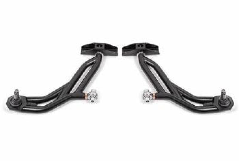 BMR 10-14 Ford Mustang Adj. Lower A-Arms w/ Delrin/Rod End / 19mm Tall Ball Joint - Black Hammertone AA757H AA757H User 1