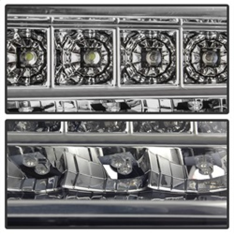 SPYDER xTune 99-06 GMC Sierra (Excl Denali) Full LED Bumper Lights - Chrome (CBL-GSI99-LED-C) 9029318 9029318 Photo - Unmounted